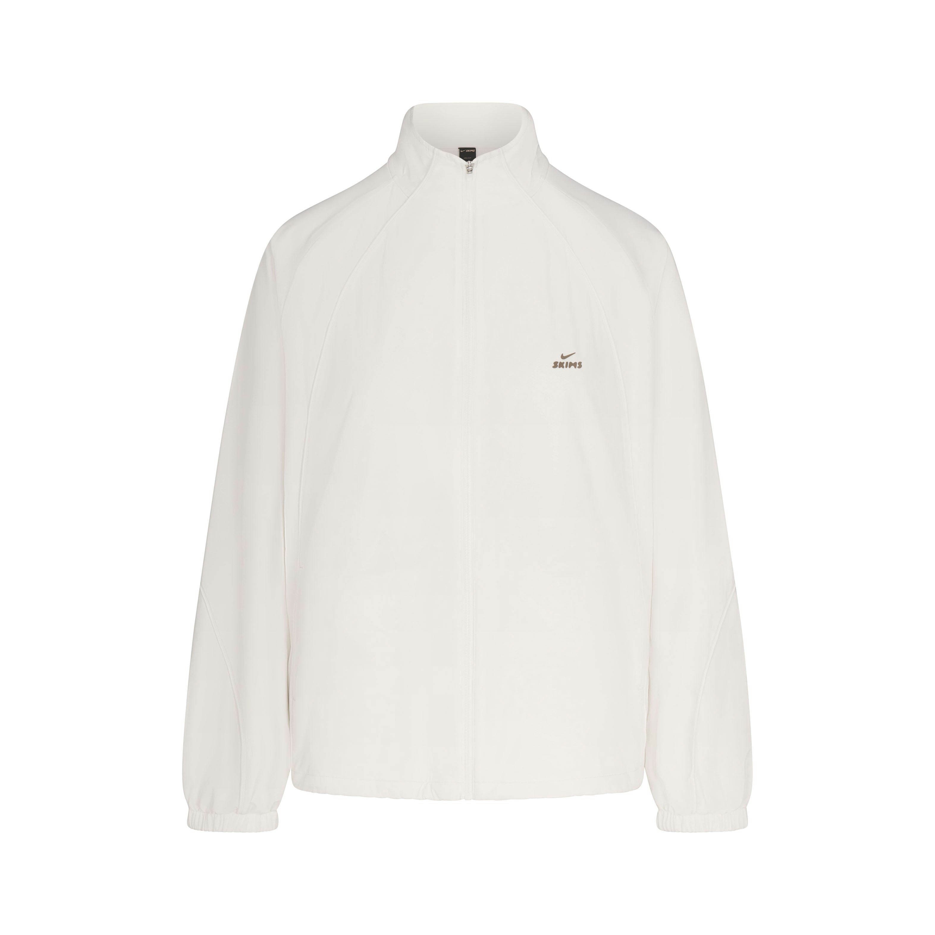 NikeSKIMS STRETCH NYLON OVERSIZED TRACK JACKET - IVORY - image 6