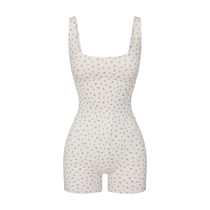 NikeSKIMS MATTE CORSET 2" ONE PIECE - DITSY FLORAL PRINT - image 20