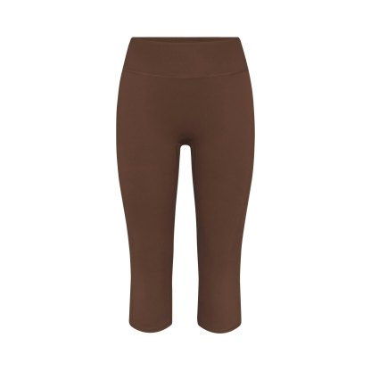 NikeSKIMS MATTE CROP 17" LEGGING - DARK SEPIA - image 21