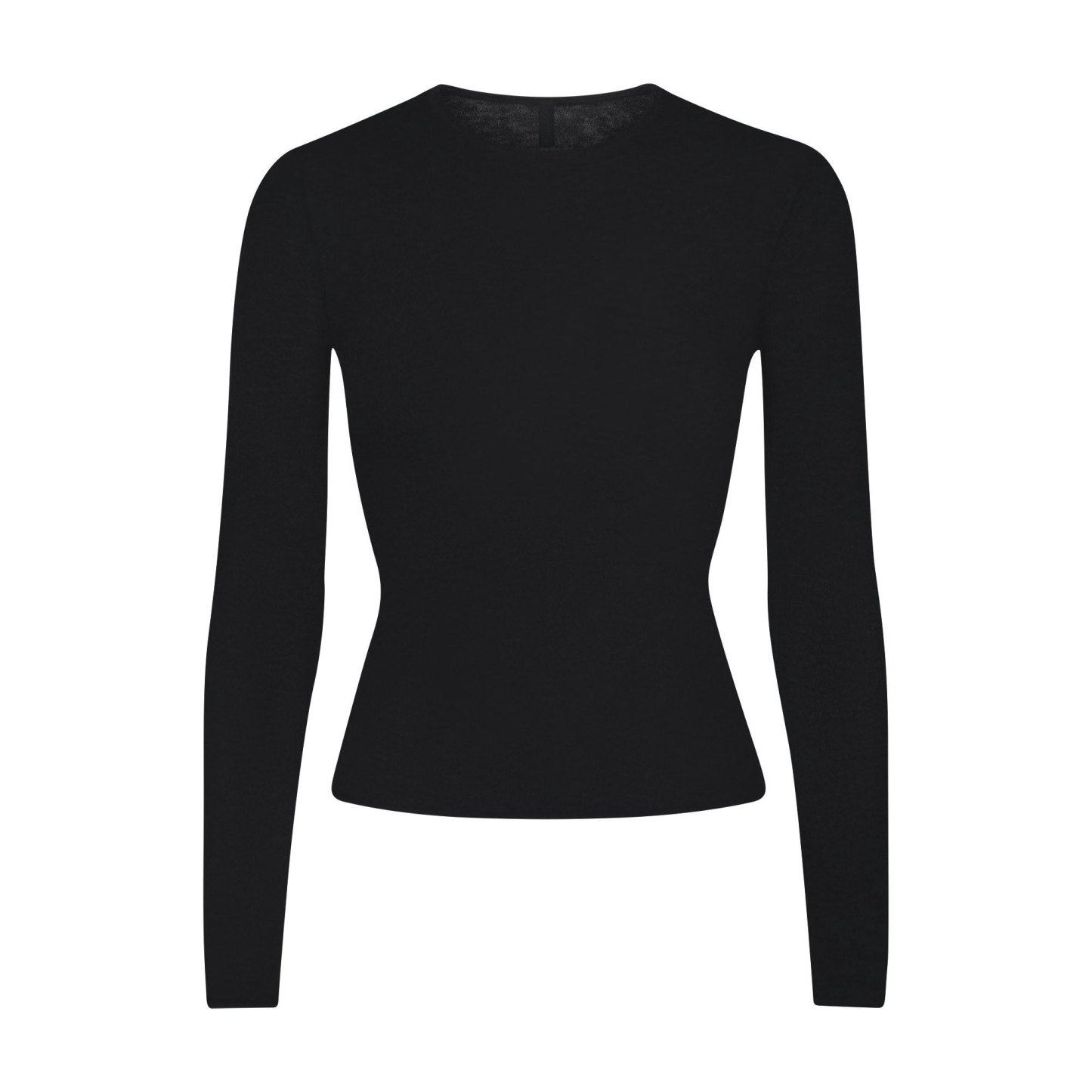 FEATHERWEIGHT CASHMERE LONG SLEEVE TOP - ONYX - image 23