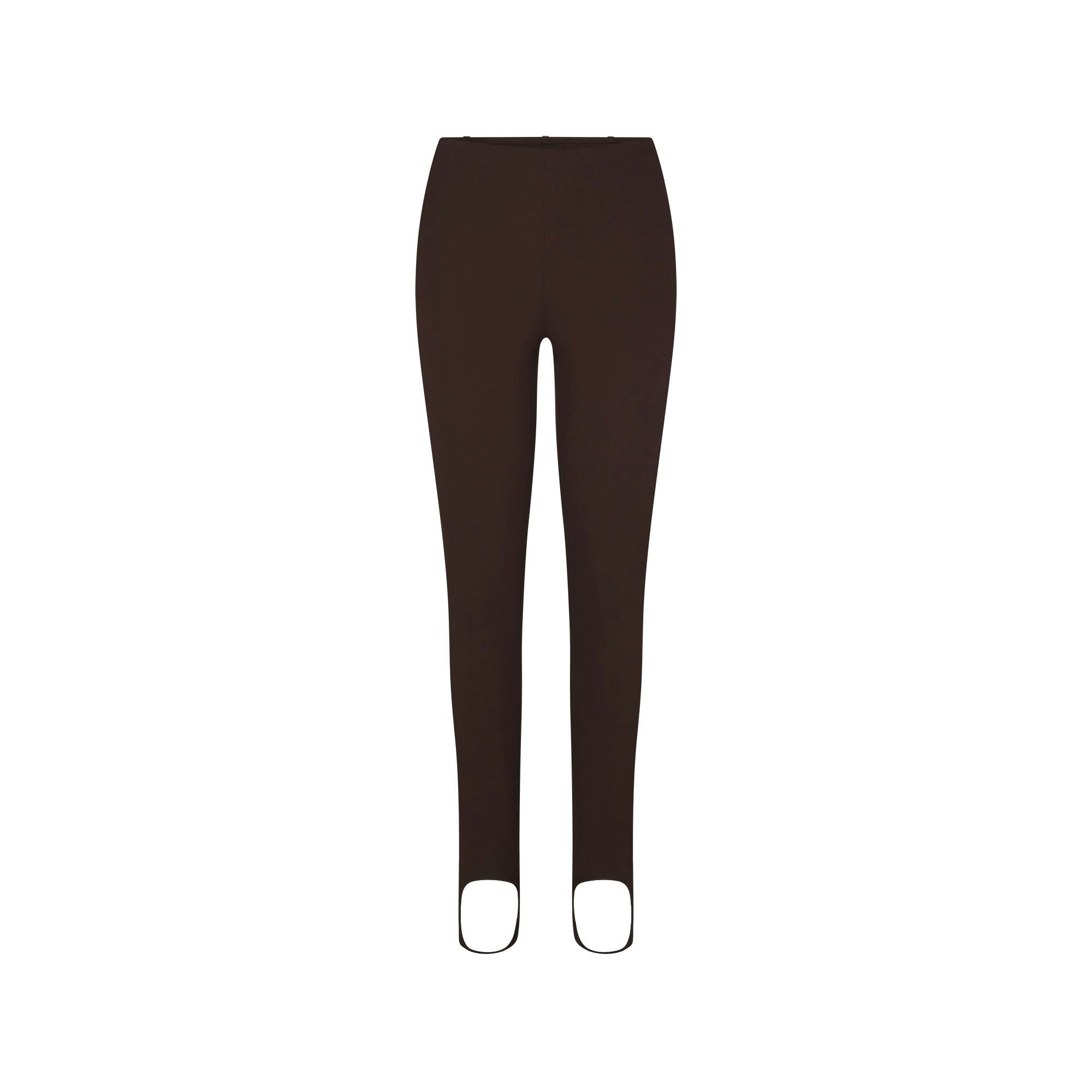 THE ESSENTIAL COLLECTION HIGH-WAISTED STIRRUP LEGGING - ESPRESSO - image 12