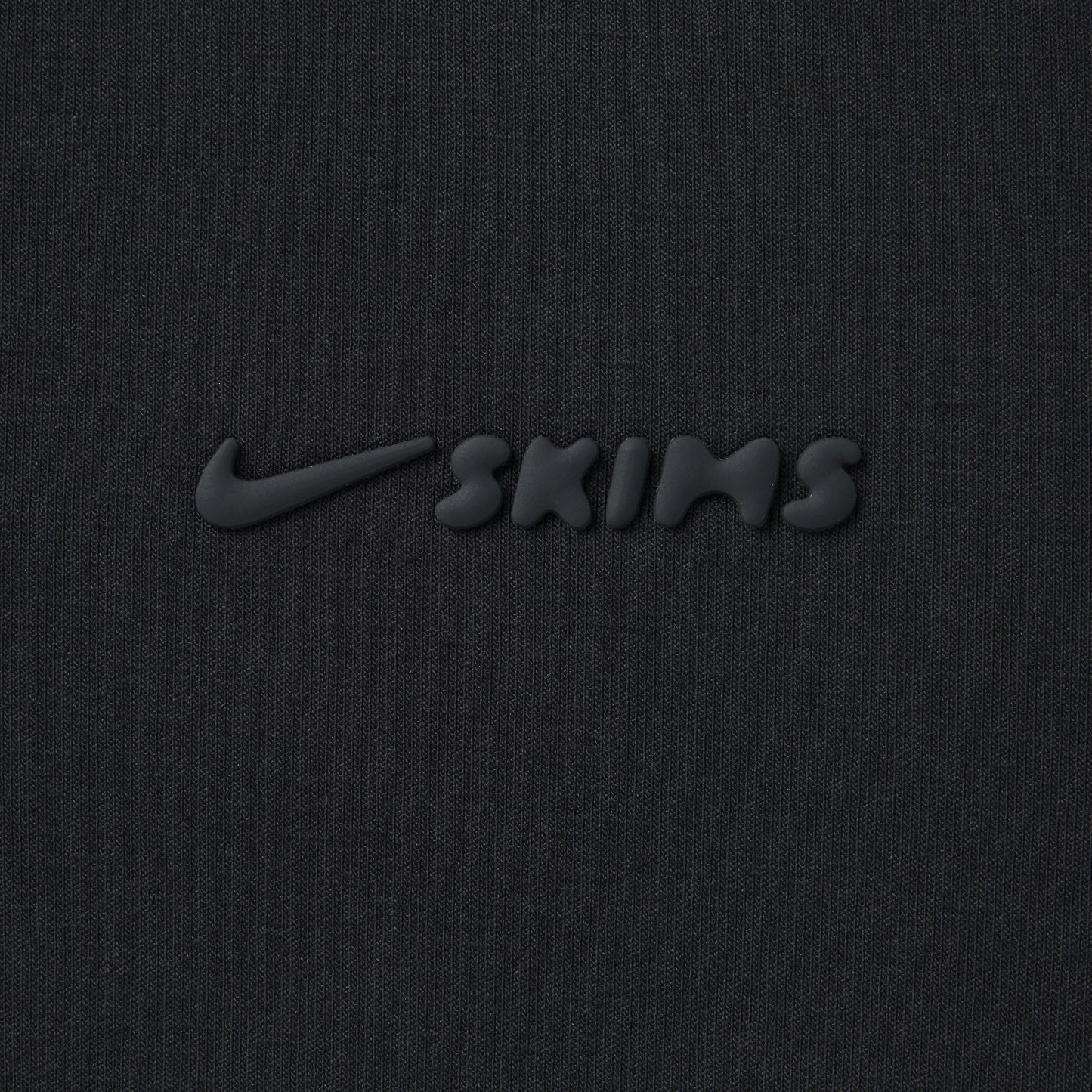 NikeSKIMS MATTE TRICOT OVERSIZED TRACK JACKET - OBSIDIAN - image 5