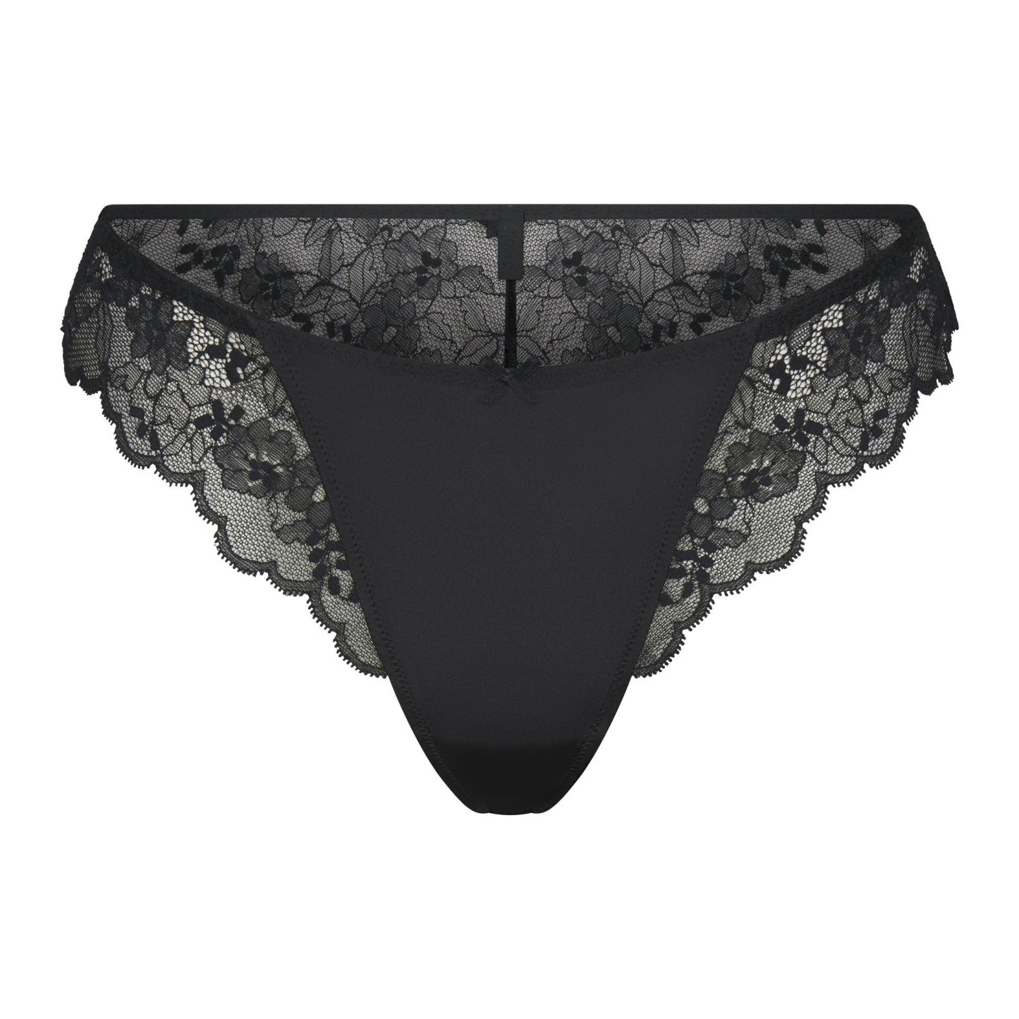 SKIMS LACE BIKINI - ONYX