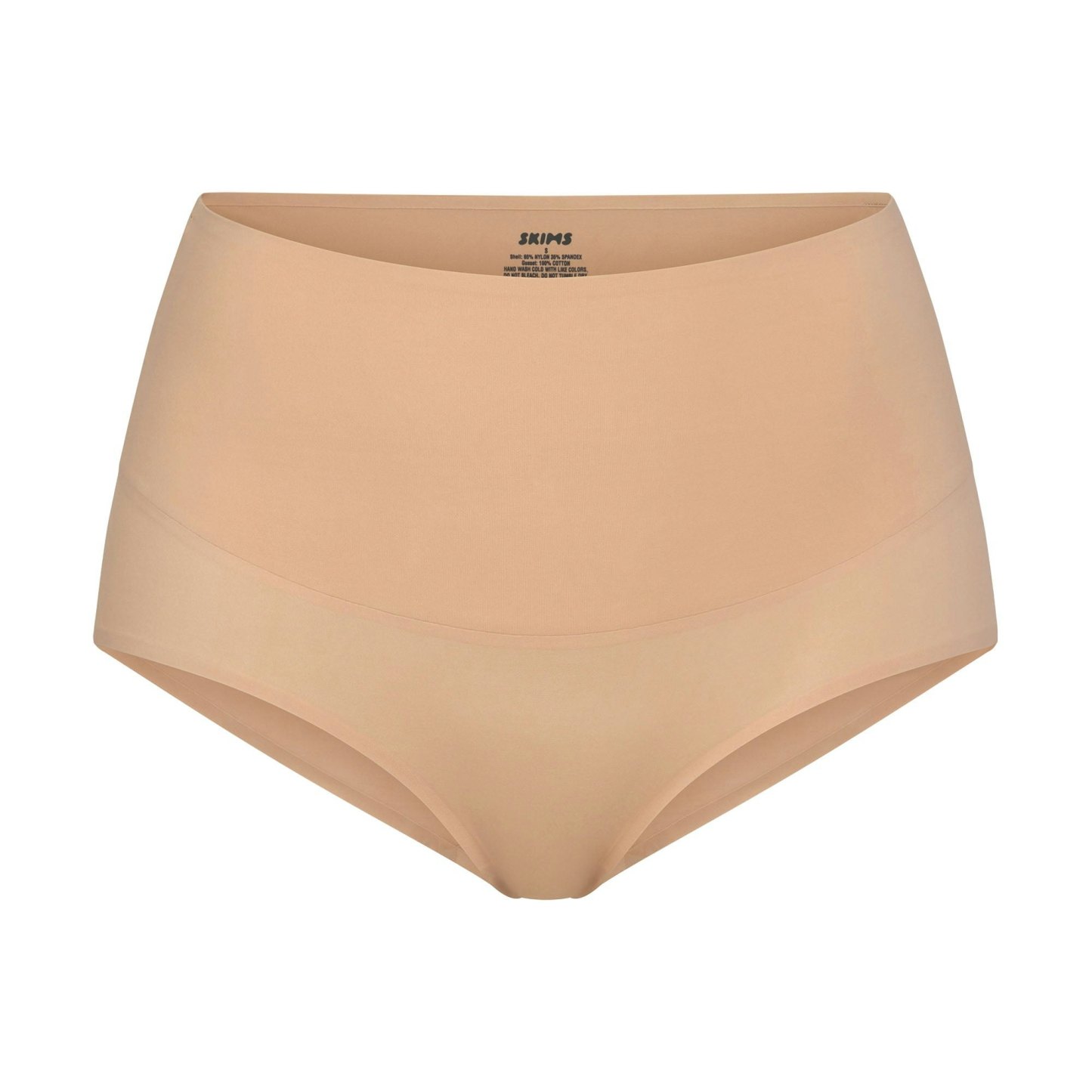 SMOOTHING INTIMATES HIGH-WAISTED BRIEF - CLAY