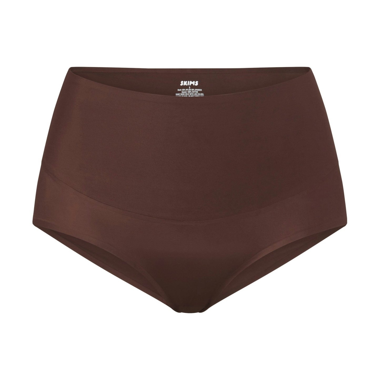 SMOOTHING INTIMATES HIGH-WAISTED BRIEF - COCOA