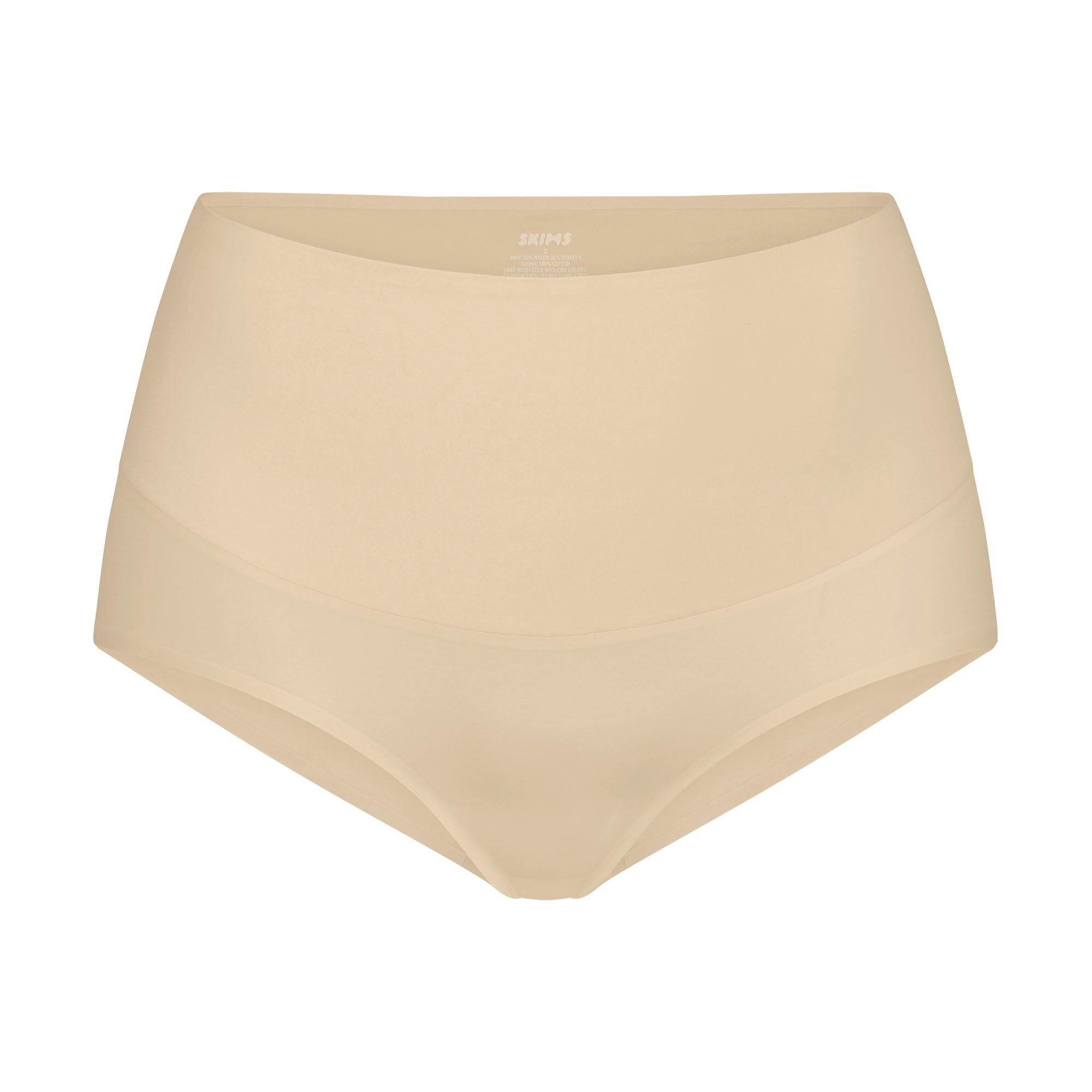 SMOOTHING INTIMATES HIGH-WAISTED BRIEF - SAND