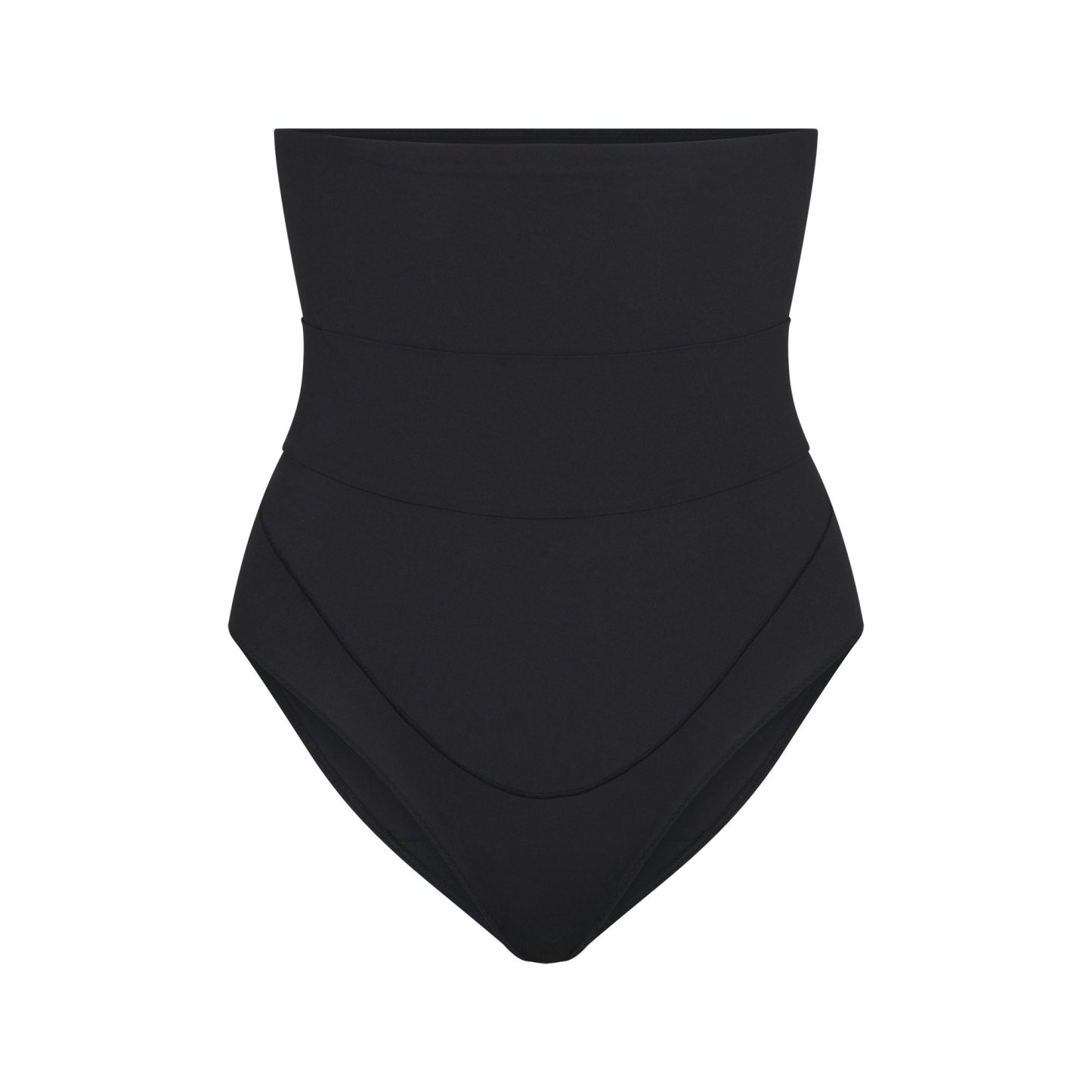 FITS EVERYBODY MATERNITY BANDED HIGH-WAISTED BRIEF - ONYX