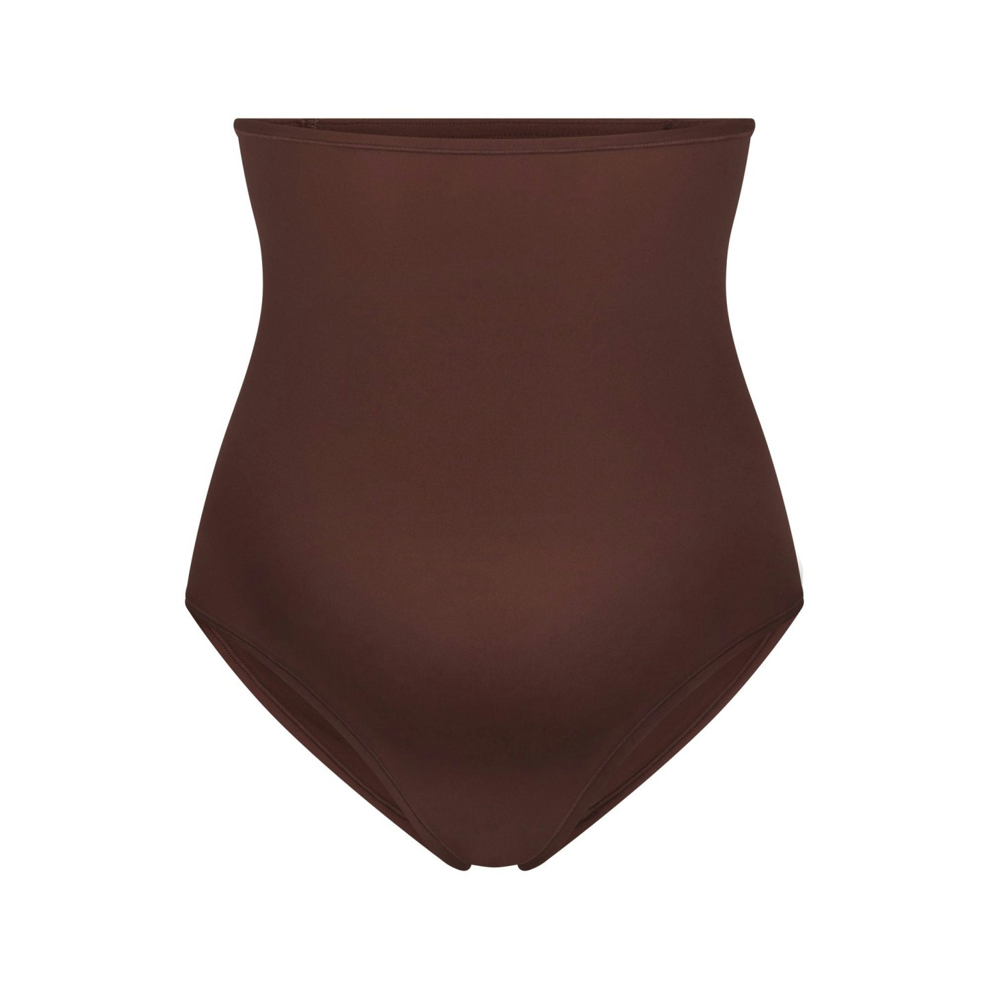 FITS EVERYBODY MATERNITY HIGH-WAISTED BRIEF - COCOA
