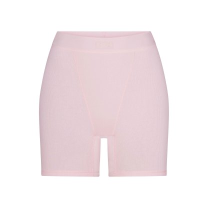 COTTON RIB BOXER - CHERRY BLOSSOM