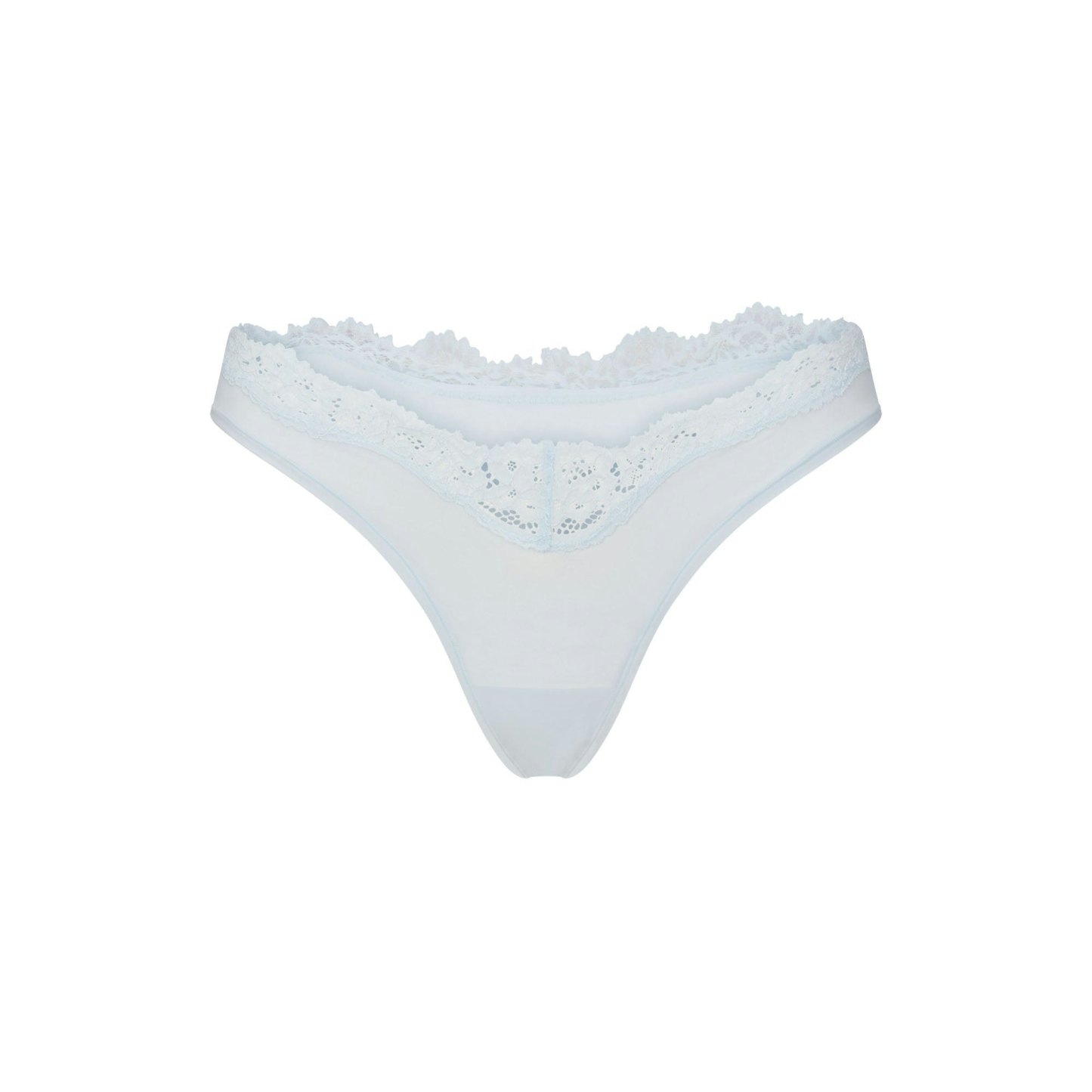 FITS EVERYBODY LACE DIPPED THONG 5-PACK - IVORY PEARL BOW MULTI