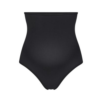 FITS EVERYBODY MATERNITY HIGH-WAISTED THONG - ONYX