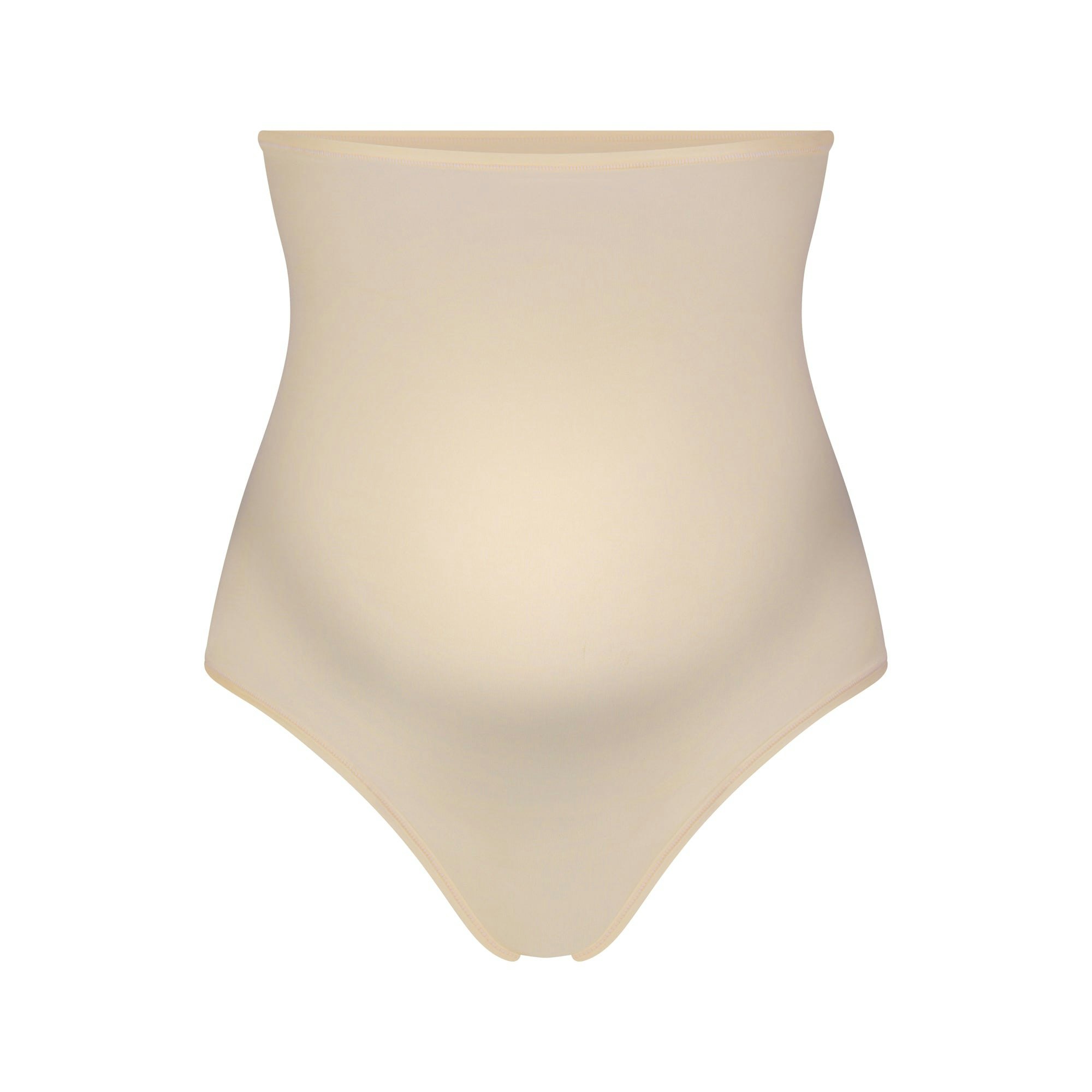 FITS EVERYBODY MATERNITY HIGH-WAISTED THONG - SAND