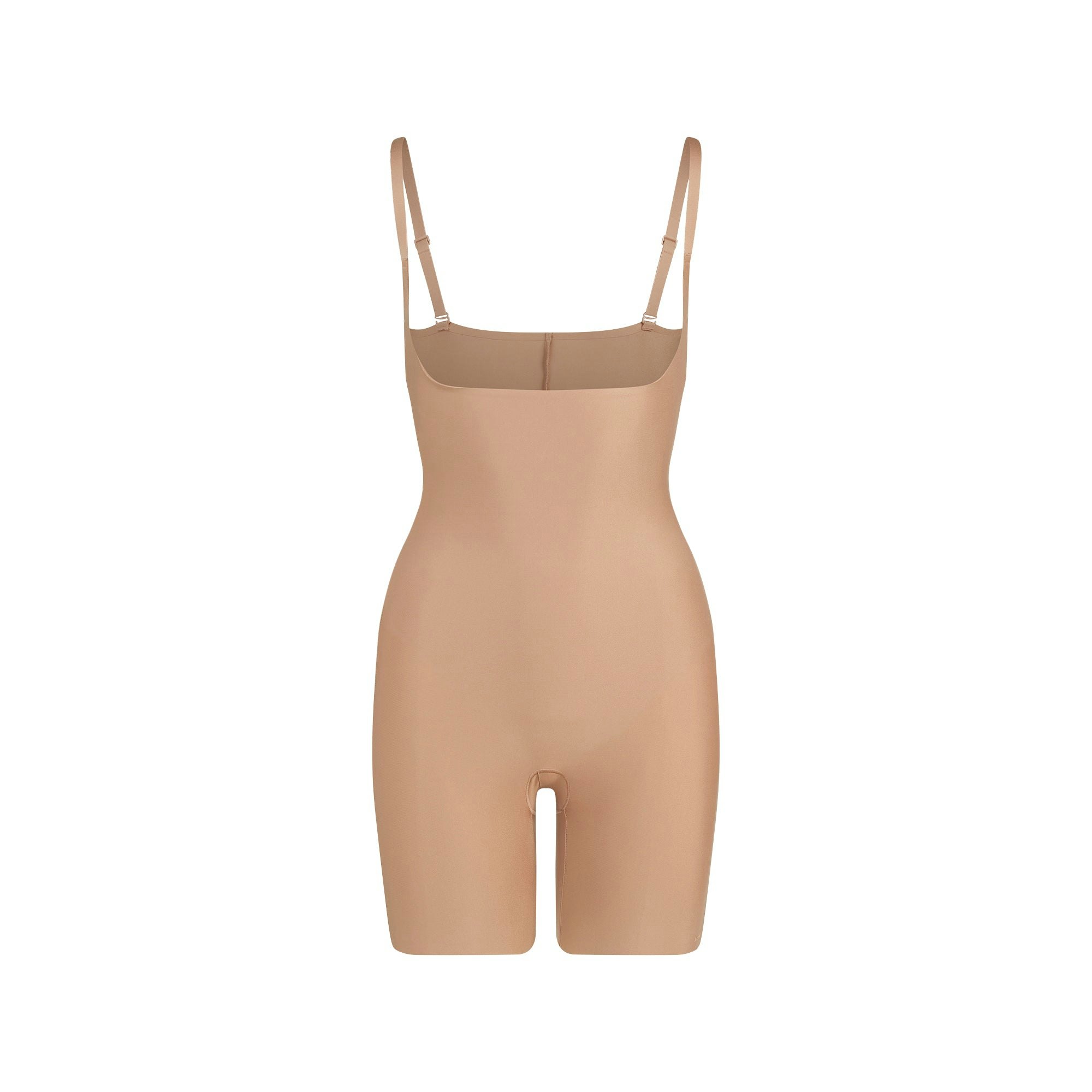 SKIMS BODY CORE SCULPT OPEN BUST MID THIGH BODYSUIT - SIENNA