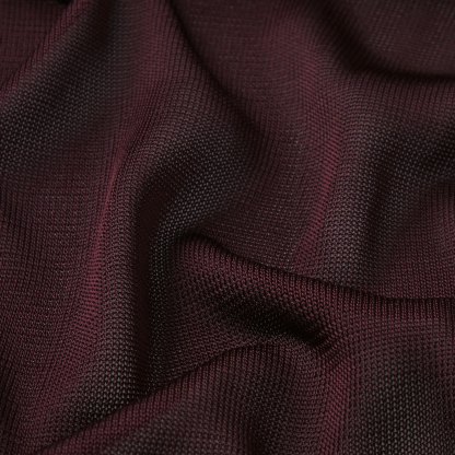 SLINKY KNIT BUTTON UP HENLEY ONESIE - CURRANT - image 5