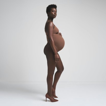 FITS EVERYBODY MATERNITY HIGH-WAISTED THONG - JASPER