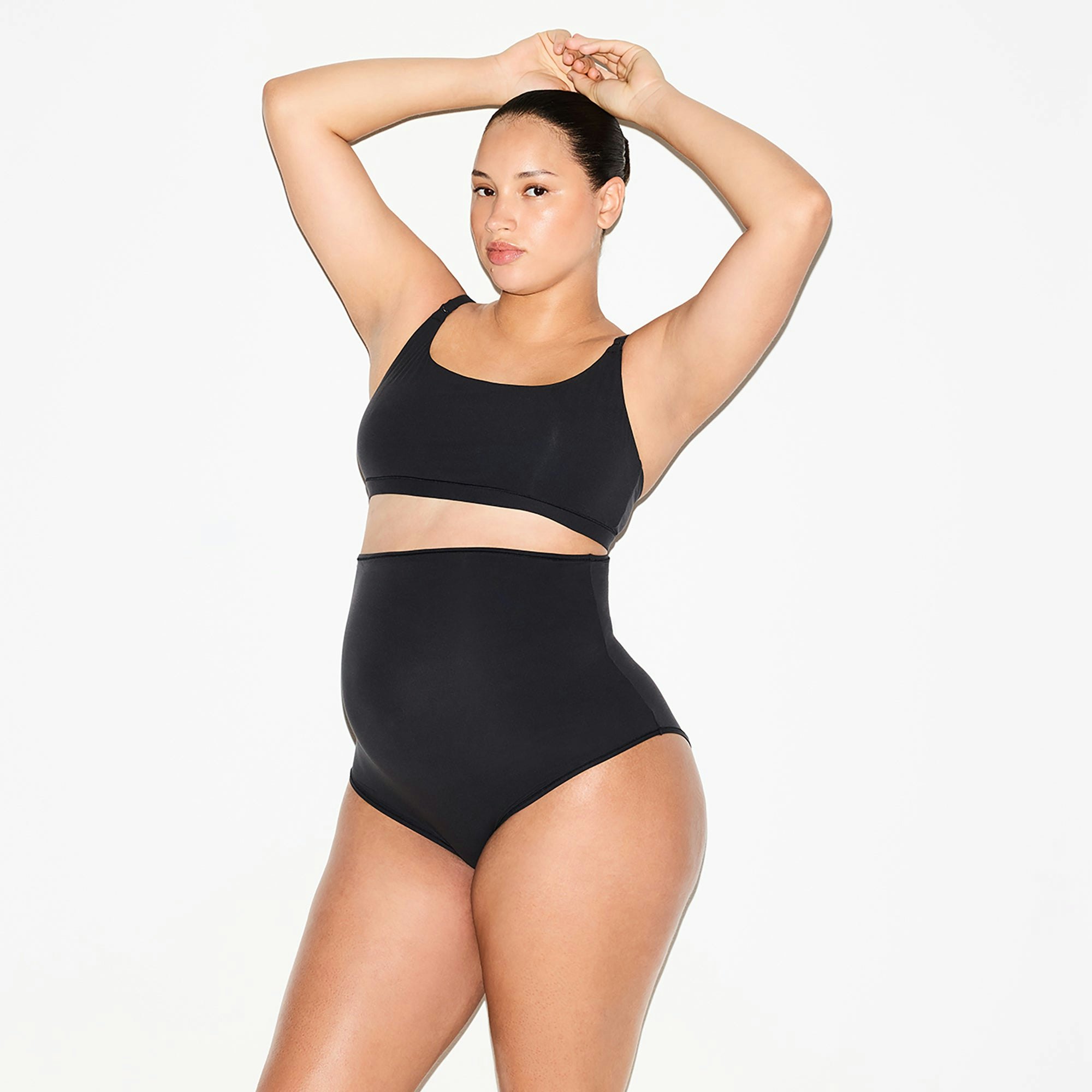 FITS EVERYBODY MATERNITY HIGH-WAISTED BRIEF 5-PACK - ONYX