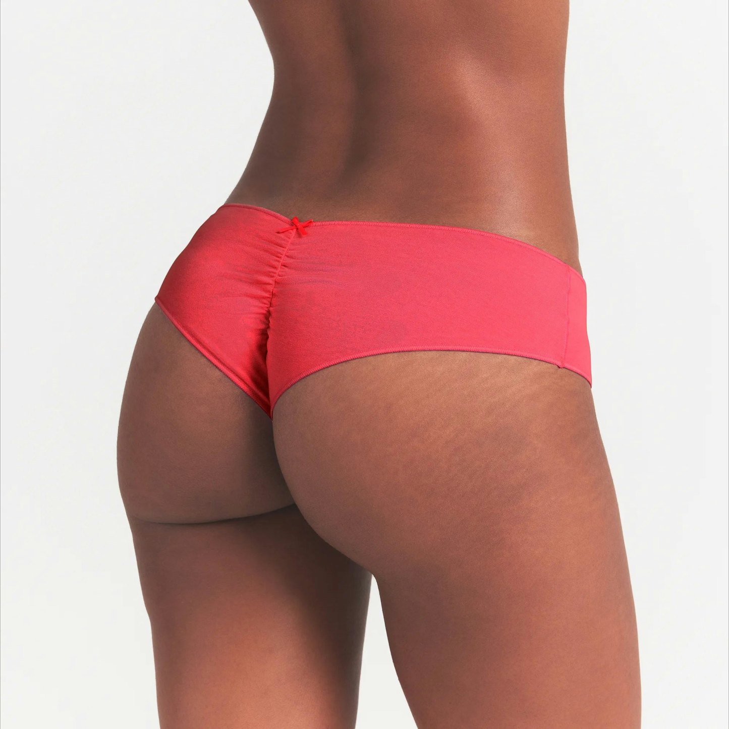 LIGHTWEIGHT COTTON RUCHED BACK HIPSTER 10-PACK - CARNATION MULTI