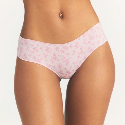 LIGHTWEIGHT COTTON RUCHED BACK HIPSTER 10-PACK - DAINTY FLORAL MULTI