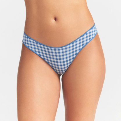 LIGHTWEIGHT COTTON THONG 10-PACK - DAINTY FLORAL MULTI