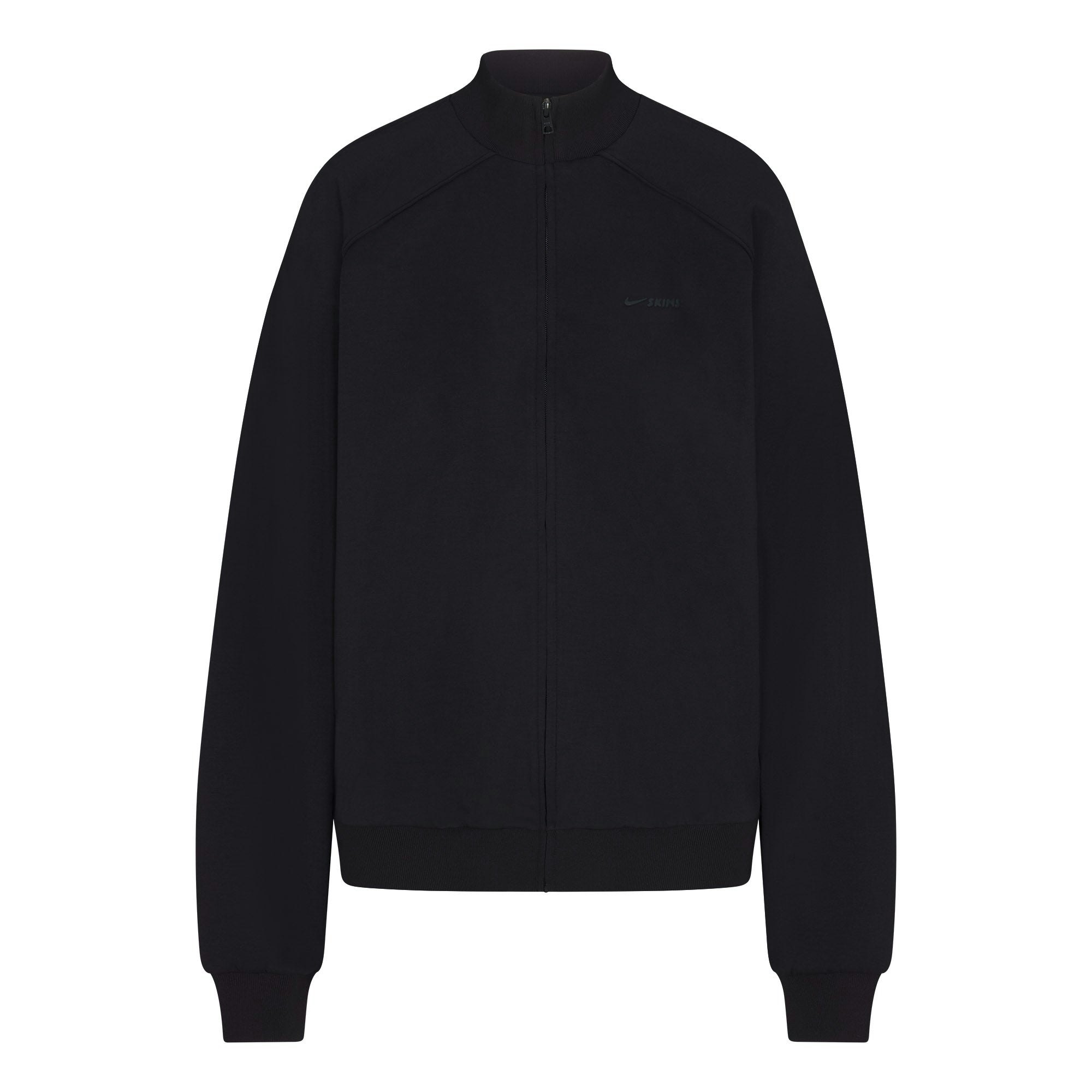 NikeSKIMS MATTE TRICOT OVERSIZED TRACK JACKET - OBSIDIAN - image 7