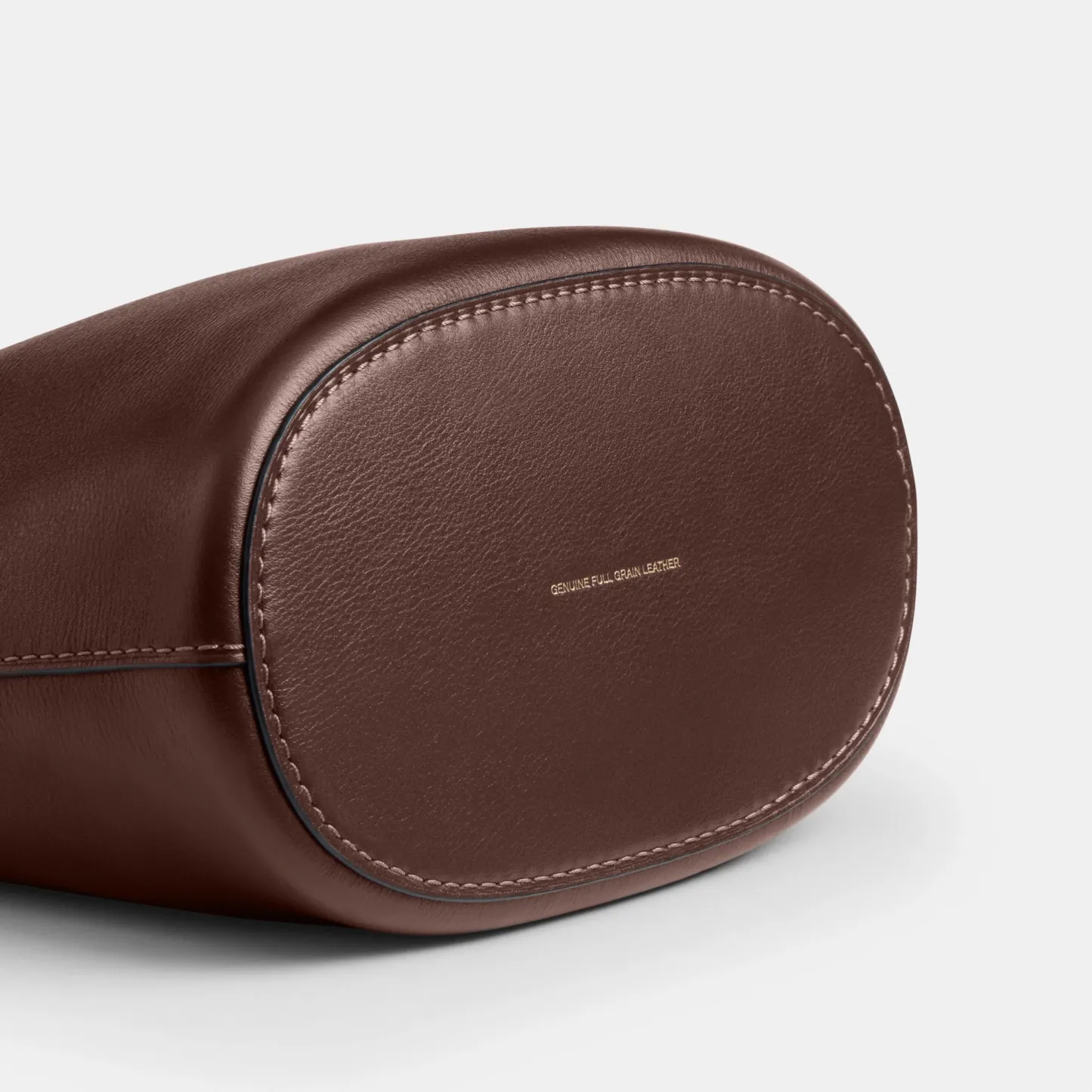 COACH®,Bleecker Bucket Bag 21,Leather,Bucket,Adjustable,Compact,Removable Pouch,Gold Metal,Casual,Brown,Outsole View