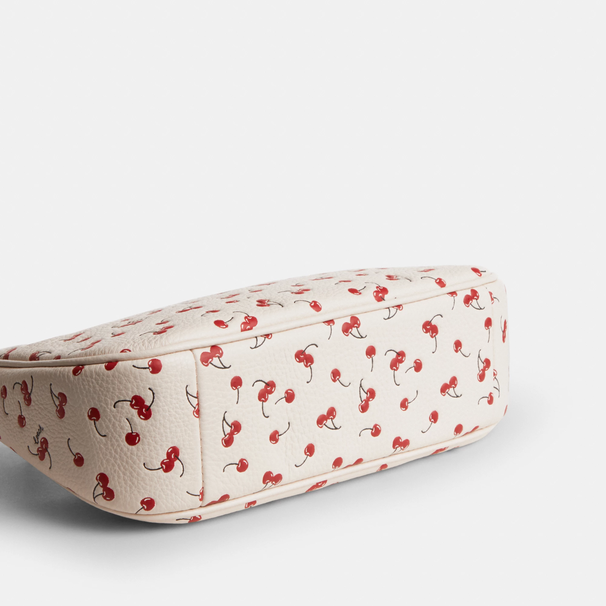 COACH®,Teri Shoulder Bag With Cherry Print,,Outsole View