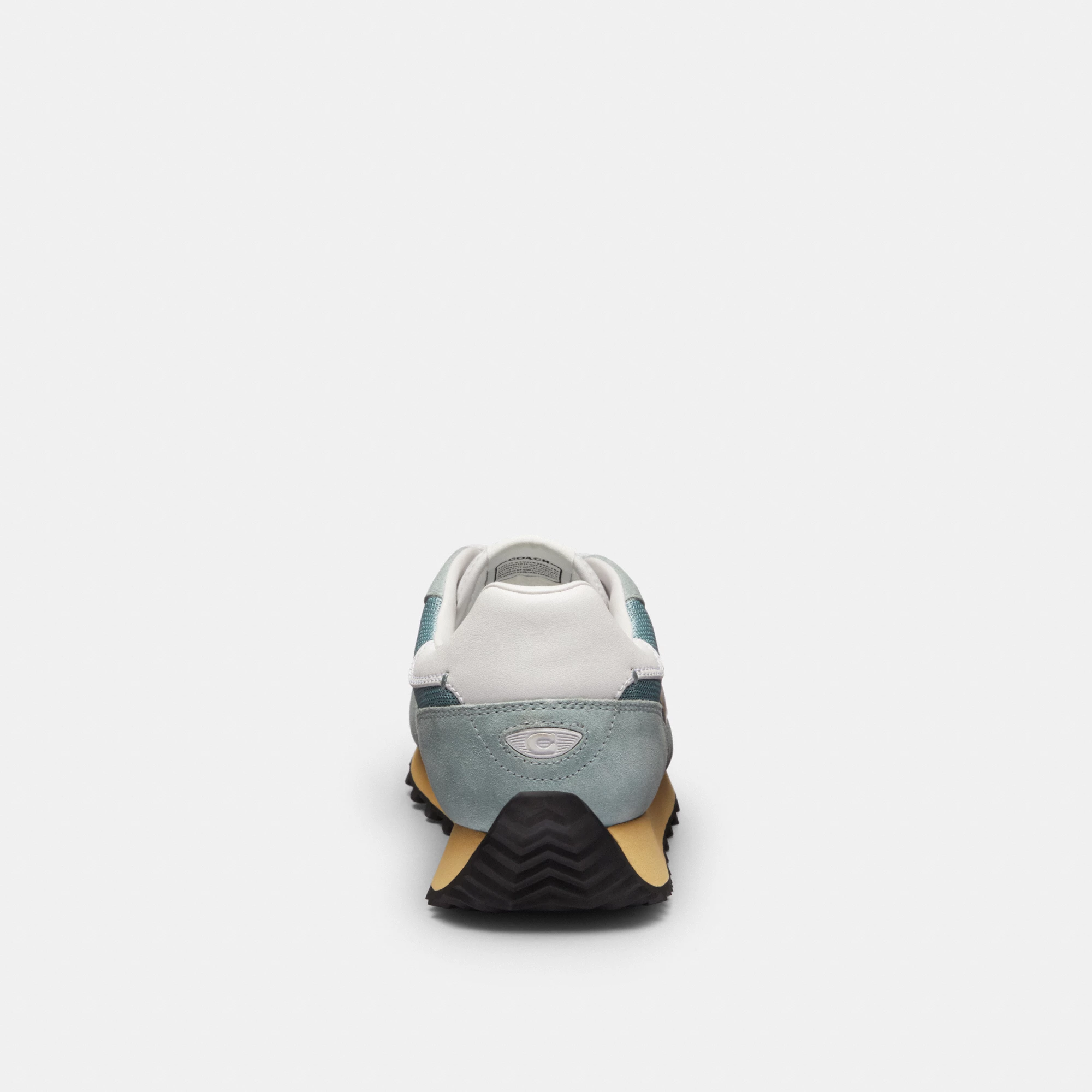 COACH®,Retro Runner,Rubber,Recycled Polyester,Mesh,Suede,Activewear,Fabric,Logo,Color Block,Sustainable,Pull Tab,Breathabl...,Blue,Alternate View