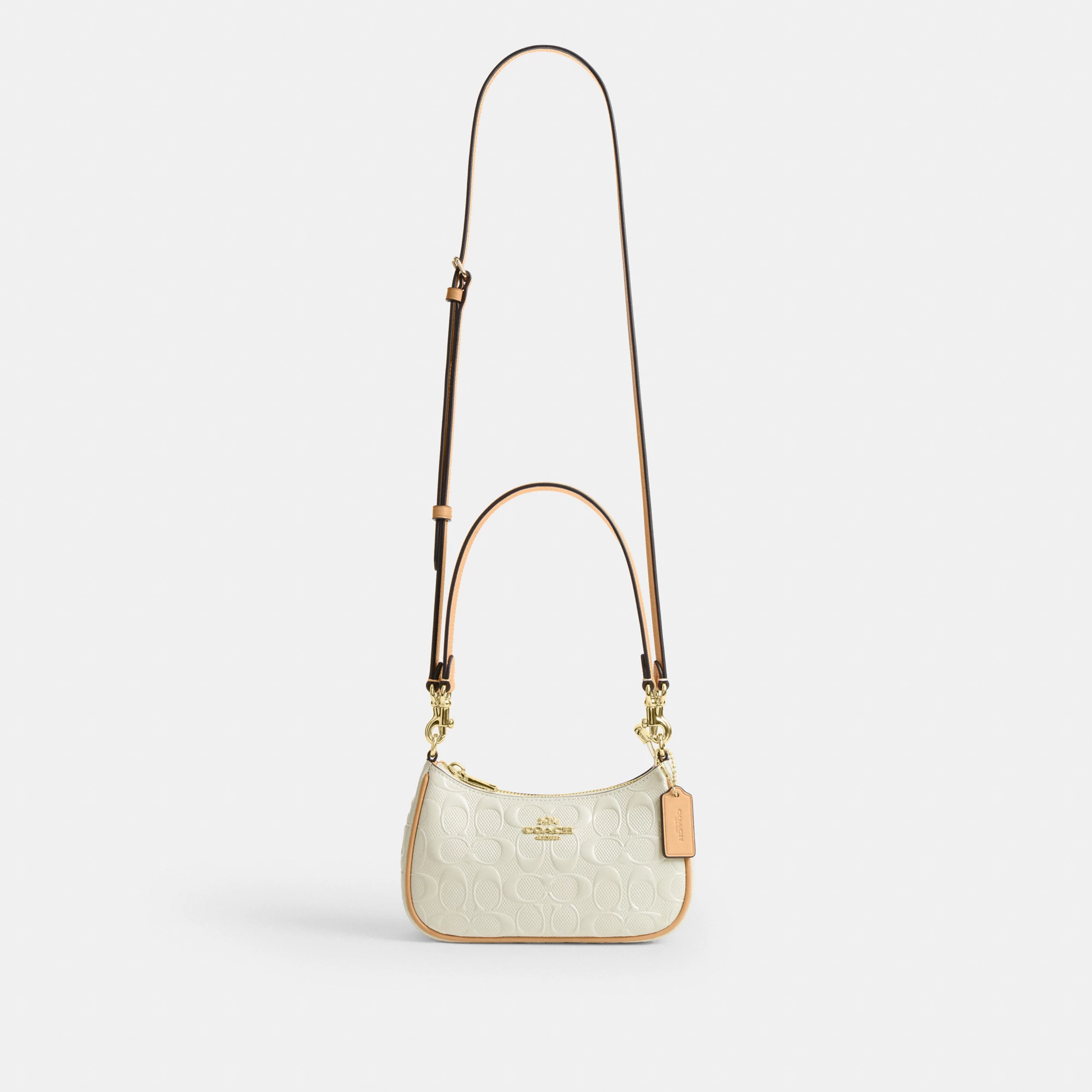 Teri Mini Crossbody Bag In Signature Leather - IMUWR - view 8