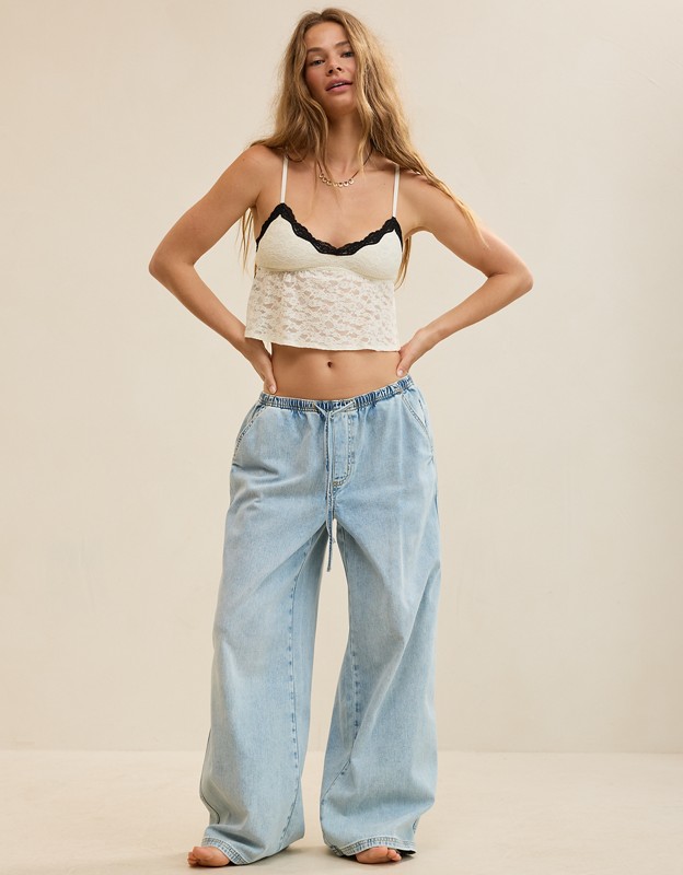 Show Off Vintage Lace Bra Top - Natural