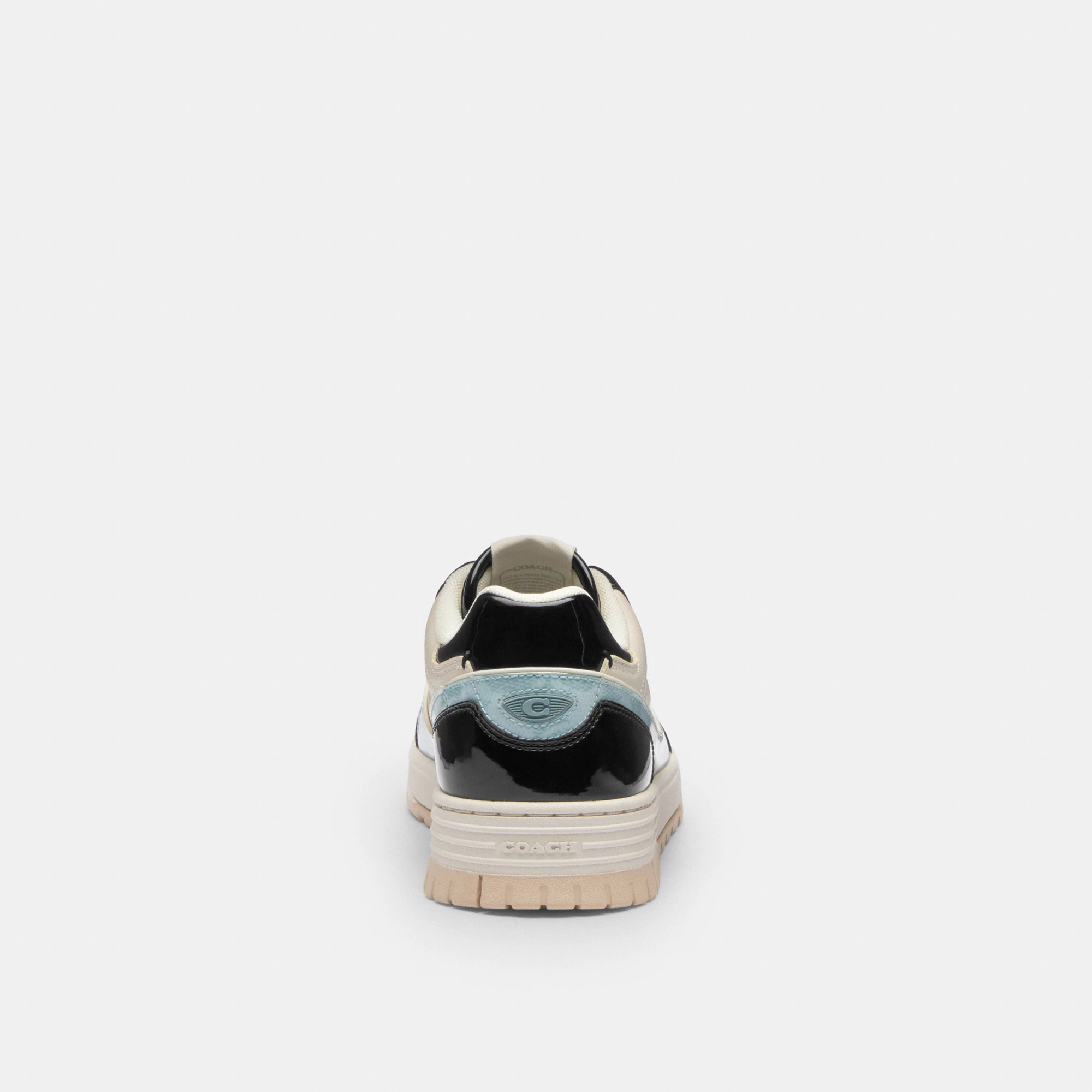 COACH®,Soho Sneaker With Patent Signature,Rubber,EVA,Recycled Polyester,Canvas,Leather,Polyester,Low Top,Casual,Fabric,Pla...,Multi Color,Alternate View