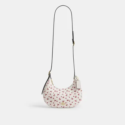 COACH®,Emily Shoulder Bag With Cherry Print,
