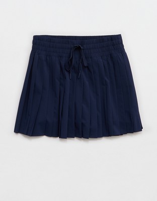 OFFLINE By Aerie Pleated Mini Skort - Royal Navy