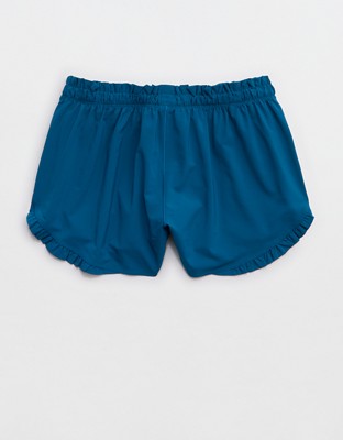OFFLINE By Aerie 2" Ruffle Hot Stuff Short - Twilight Blue