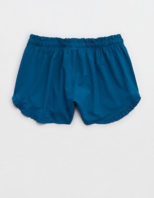 OFFLINE By Aerie 2" Ruffle Hot Stuff Short - Twilight Blue