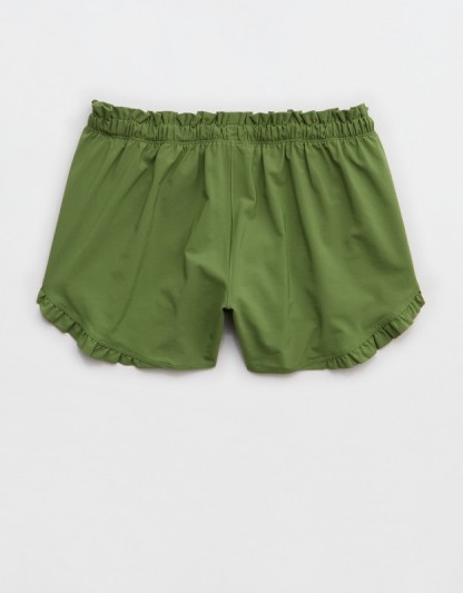 OFFLINE By Aerie 2" Ruffle Hot Stuff Short - Olive Moss