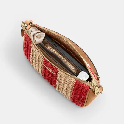 COACH®,Nolita 19,Red,Inside View,Top View