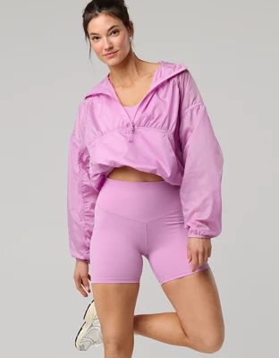 OFFLINE By Aerie Real Me XTRA High Waisted 5" Bike Short - Purple Space