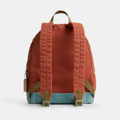 COACH®,Tyler Backpack In Loved Canvas,,Back View
