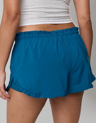 OFFLINE By Aerie 2" Ruffle Hot Stuff Short - Twilight Blue
