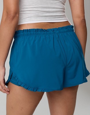 OFFLINE By Aerie 2" Ruffle Hot Stuff Short - Twilight Blue