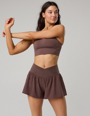 OFFLINE By Aerie Real Me Crossover Flowy Short - Relic