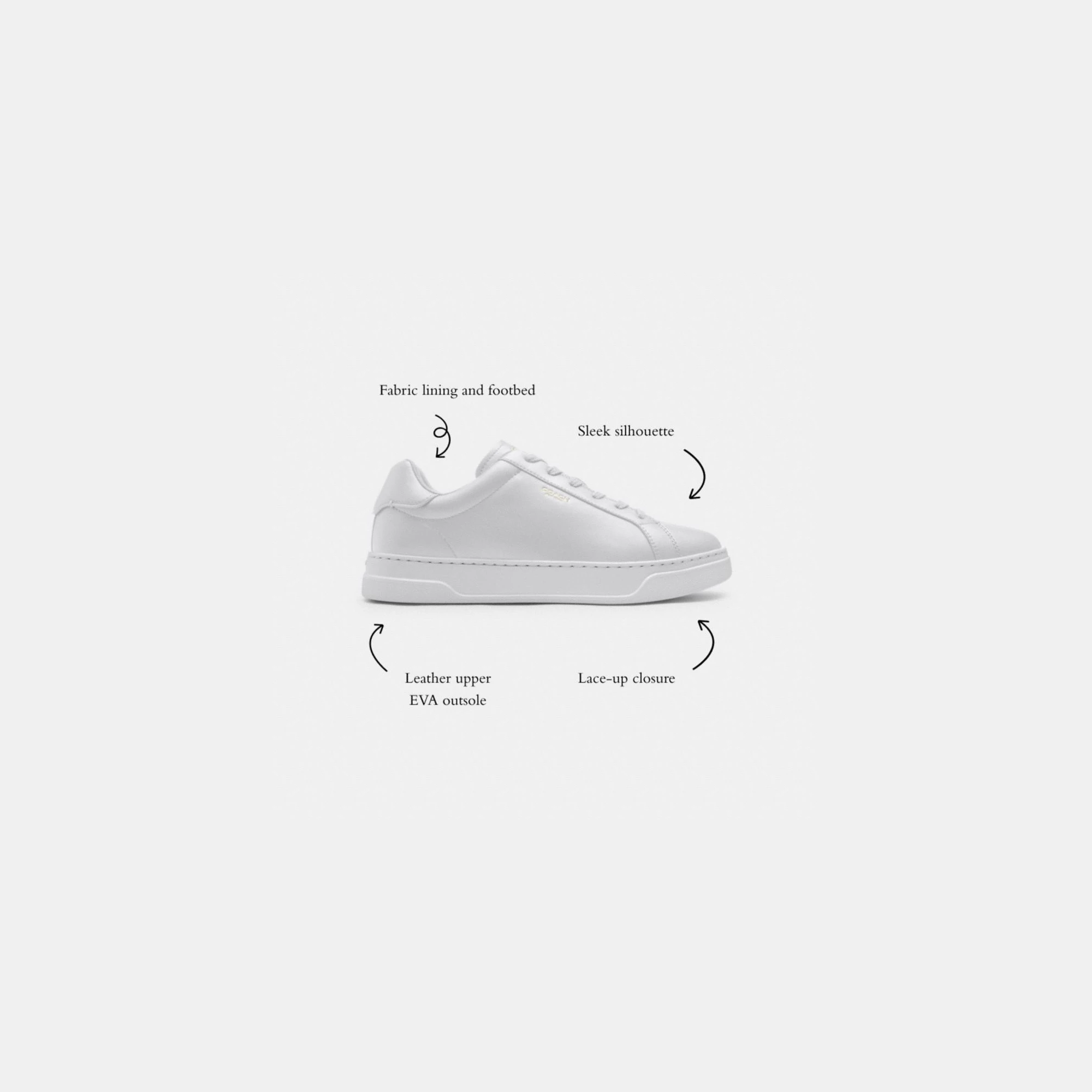 COACH®,High Line Sneaker In Signature Canvas,Canvas,Mesh,Casual,Fabric,Pull Tab,Casual,Black