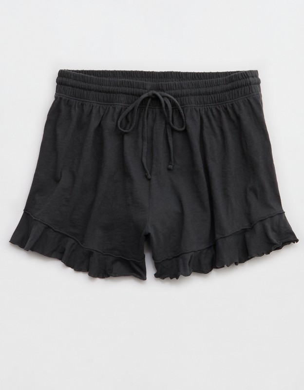 Aerie Happiest Flirty Short - Smoked Gray