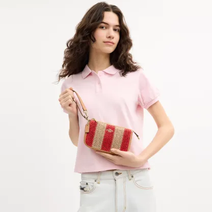 COACH®,Nolita 19,Red,Detail View