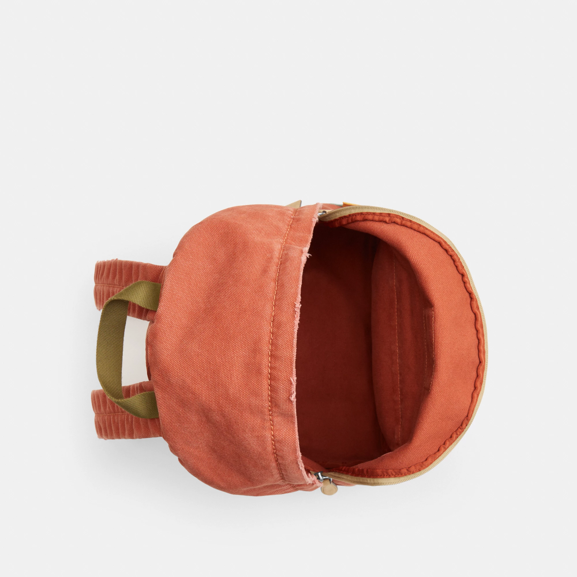 COACH®,Tyler Backpack In Loved Canvas,,Inside View,Top View