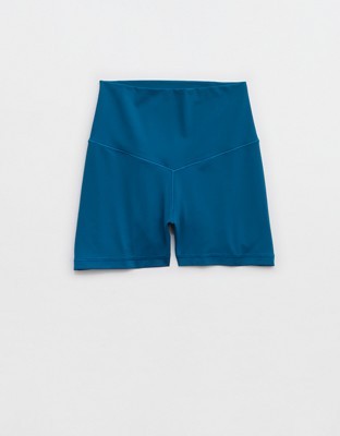 OFFLINE By Aerie Real Me XTRA High Waisted 3" Bike Short - Twilight Blue