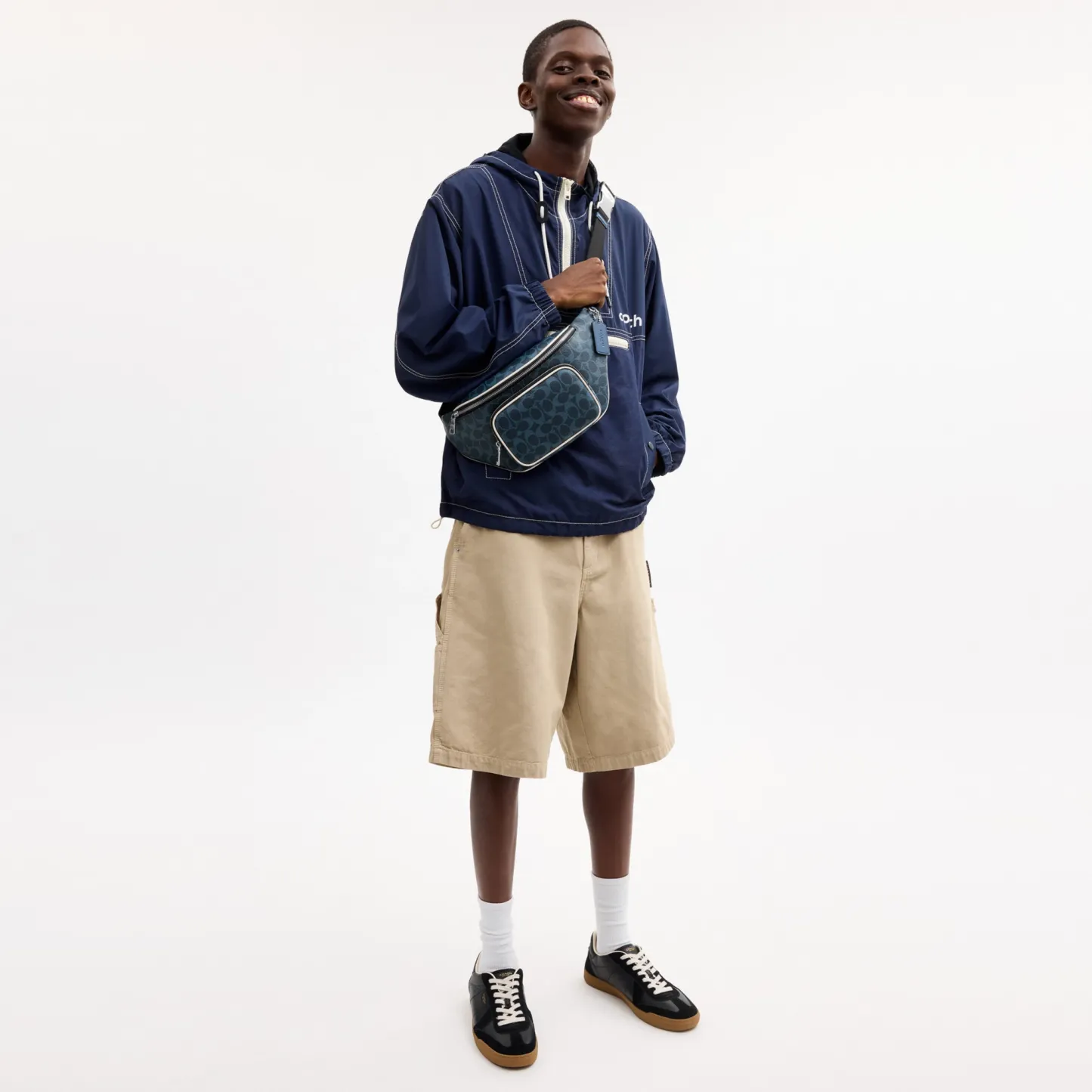 COACH®,Travis Belt Bag 35 In Signature Canvas,,Detail View