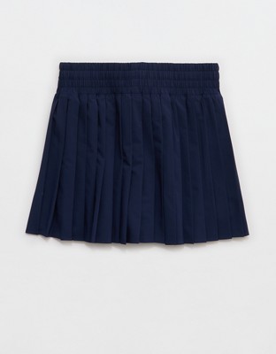 OFFLINE By Aerie Pleated Mini Skort - Royal Navy