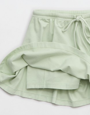 OFFLINE By Aerie OG Cotton Flowy Short - Aloe