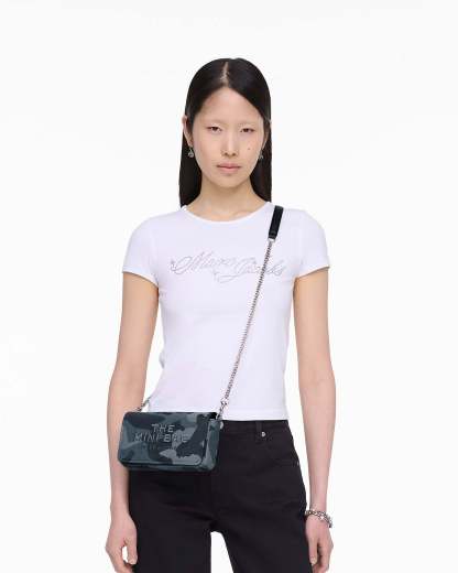 The Camo Jacquard Chain Mini Bag